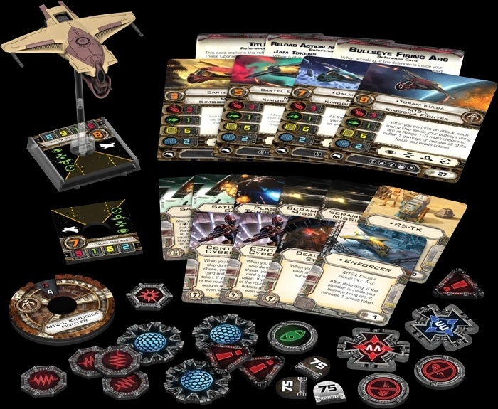 v1 New Kimogila Star Wars: X-Wing Miniatures Game M12-L Kimogila Fighter 