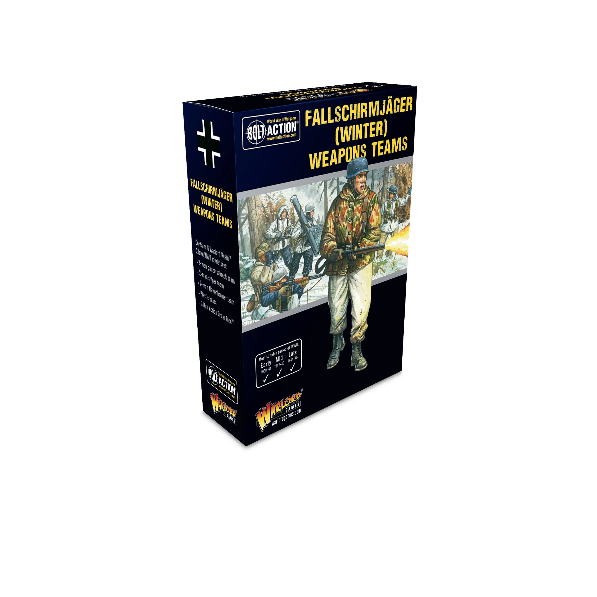 Winter Fallschirmjäger Heavy Weapons Platoon – Warlord Games