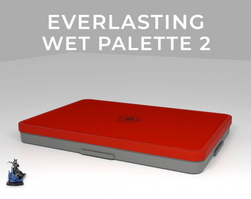 Everlasting Wet Palette Painter v.2 (RedGrass Games) - Tabletopbattle