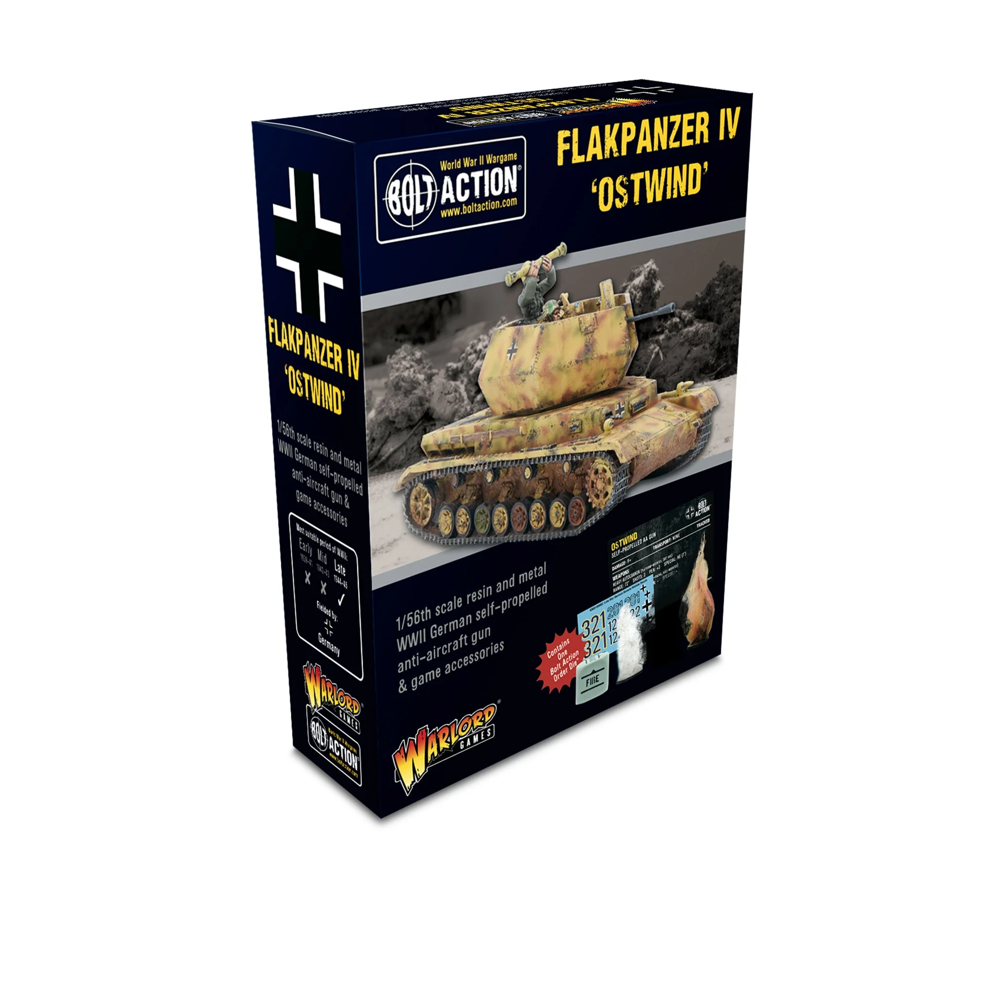 ostwind spielzeug German Flakpanzer IV Ostwind (Warlord) - Tabletopbattle